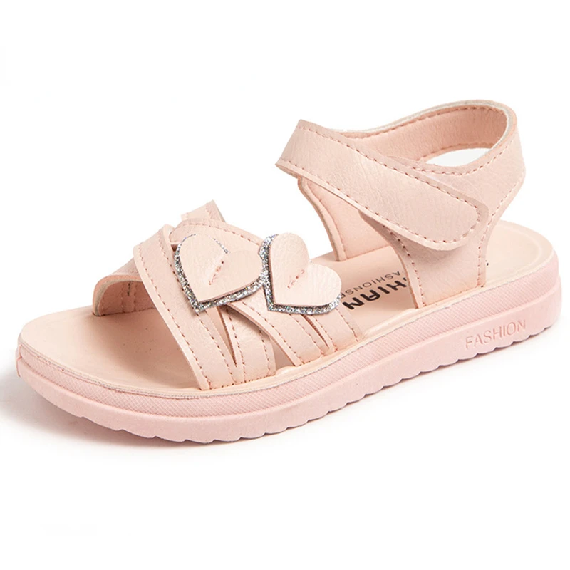 

2022 Children's Princess Sandals Summer New Girls' Sandals Little Girls Casual Flat Sandals Outdoor Beach Shoes