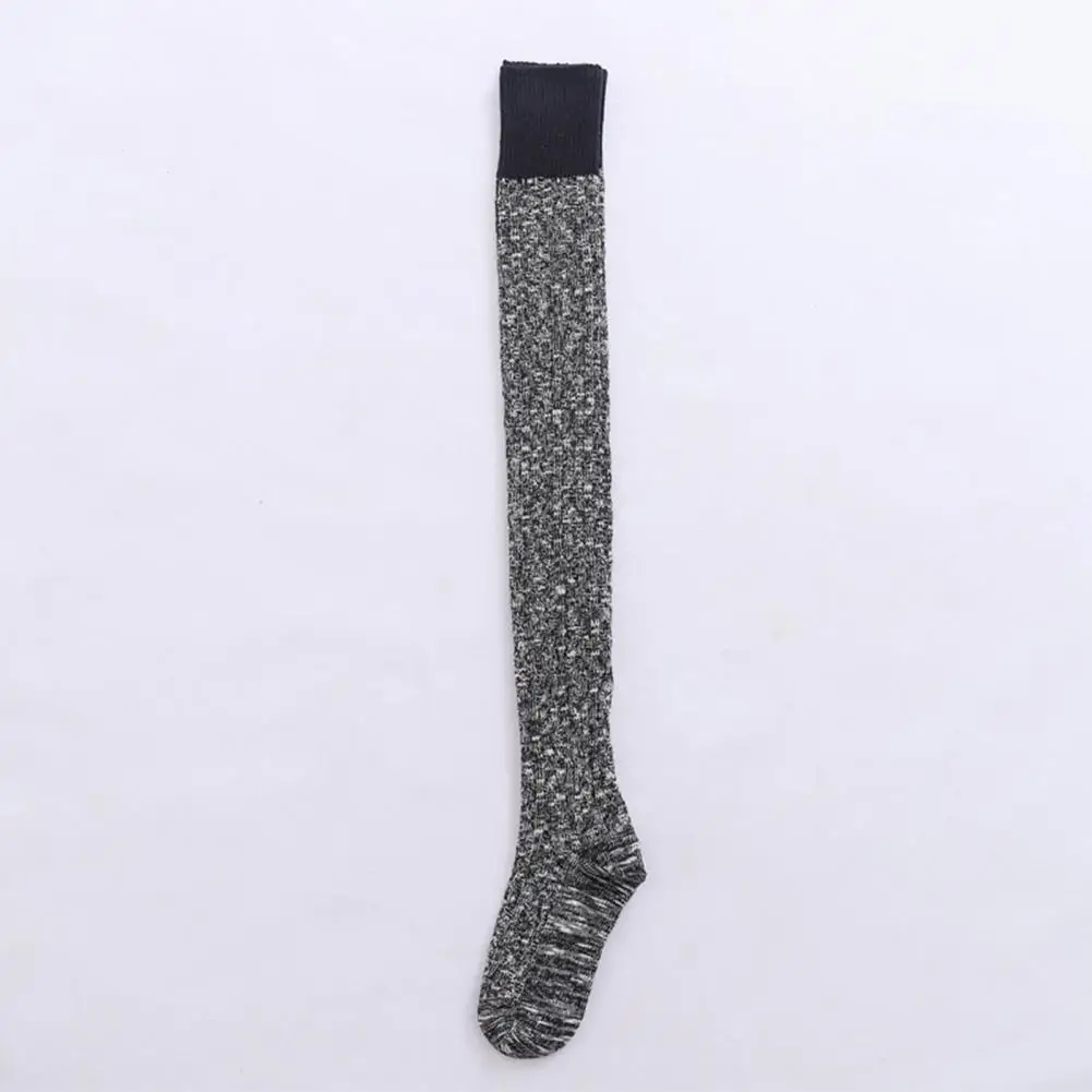 

1 Pair Women Winter Stockings Chic Anti-shrink Knitting Soft Casual Lady Socks for Daily Wear Winter Long Socks Women Tights