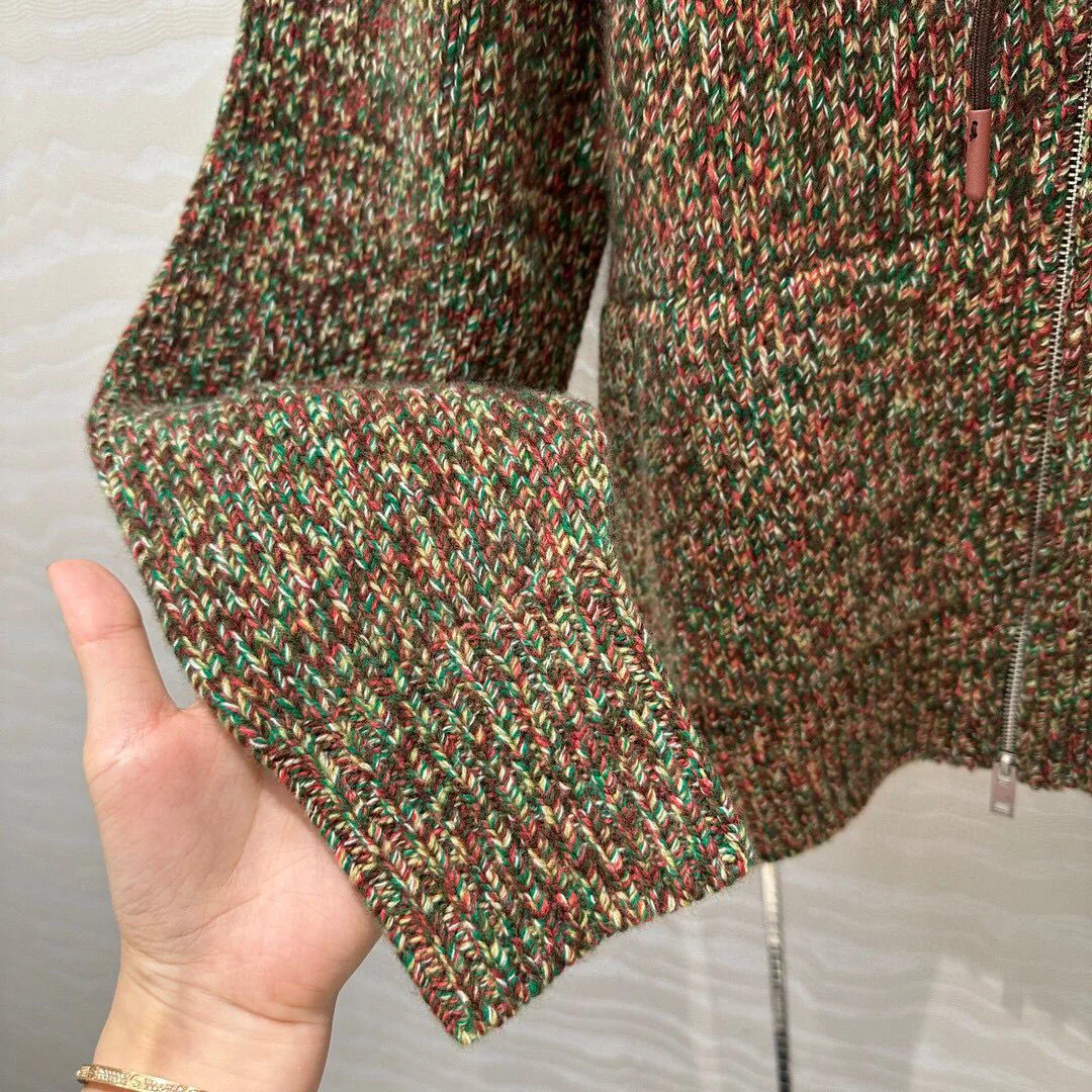 Новый осенний стиль Старые деньги роскошные вязаные кардиганы из 100% кашемира