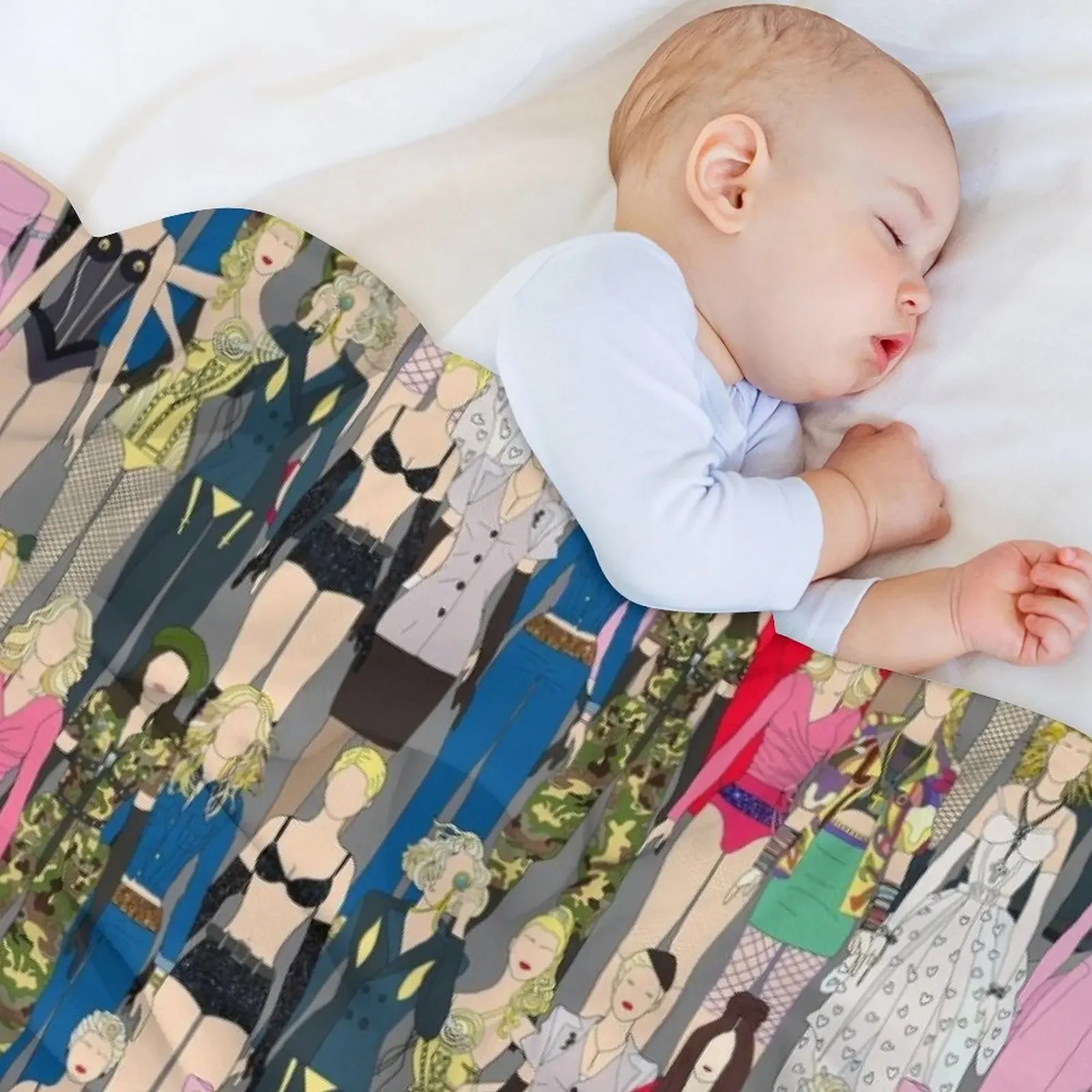 Мадонна-а-топон плед очень большой для детских одеял