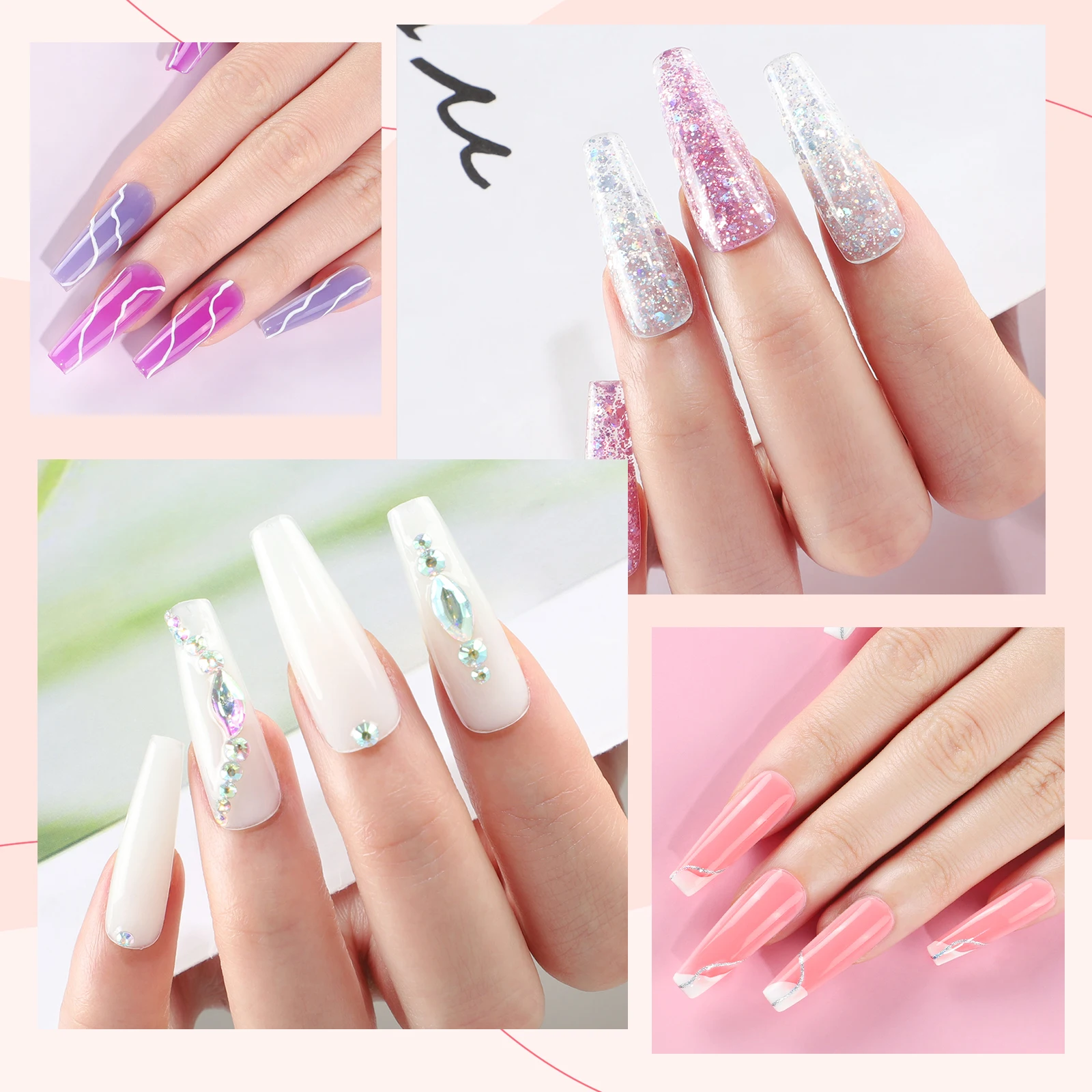 Набор Для Ногтей Coscelia 15 Шт. Гель-лаки 10 Мл С Очищающим Засовом 30