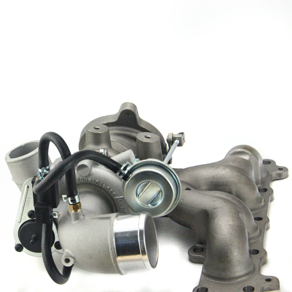 Фото Турбокомпрессор для Ford Focus III 2.0 ST 2012/07-2016/12, 1999 куб. см, 184 кВт, 250 л.с., 53039700154, полный турбокомплект, запчасть двигателя №1