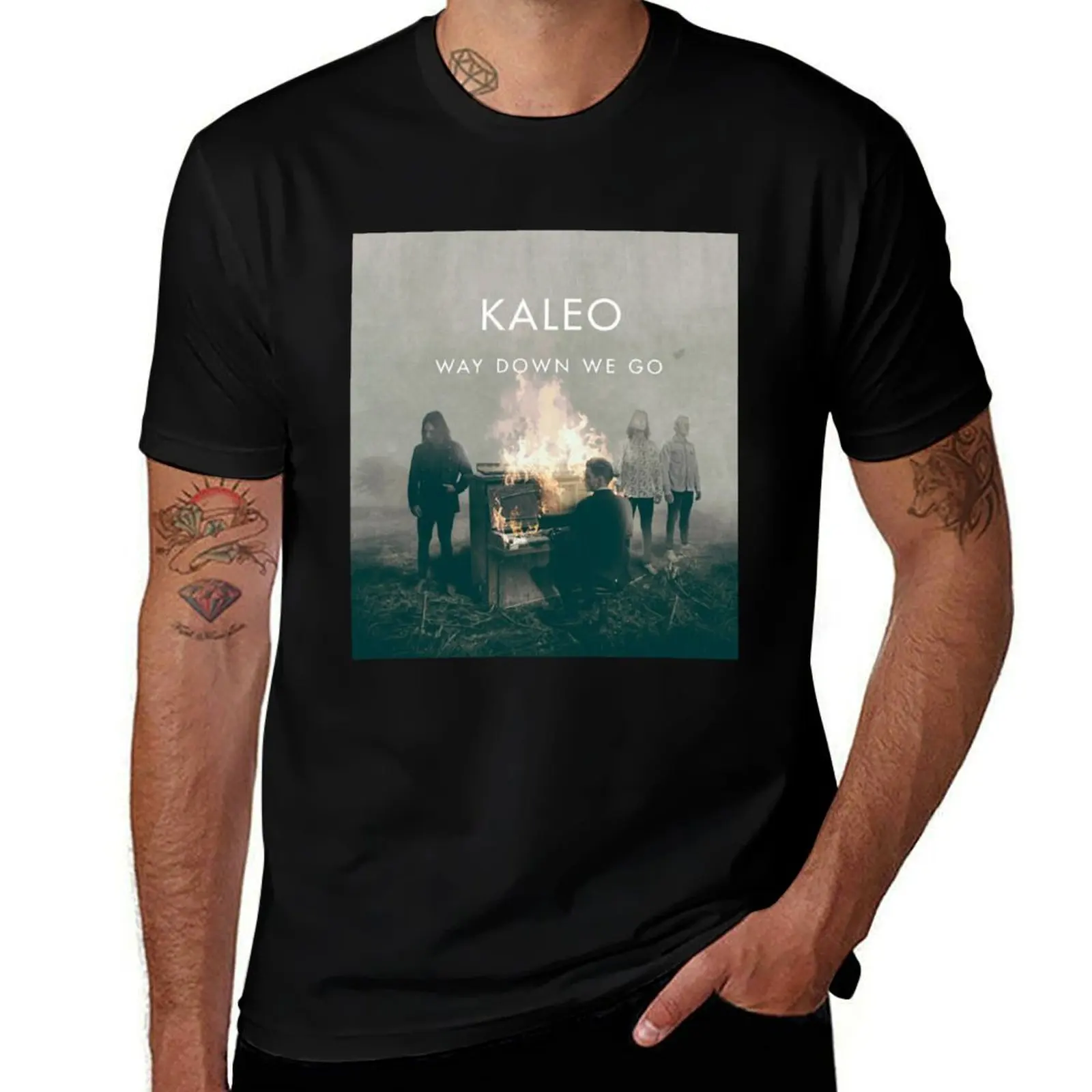 Xo KALEO Tour FF 2022 футболка эстетичная одежда на заказ винтажный летний топ простые