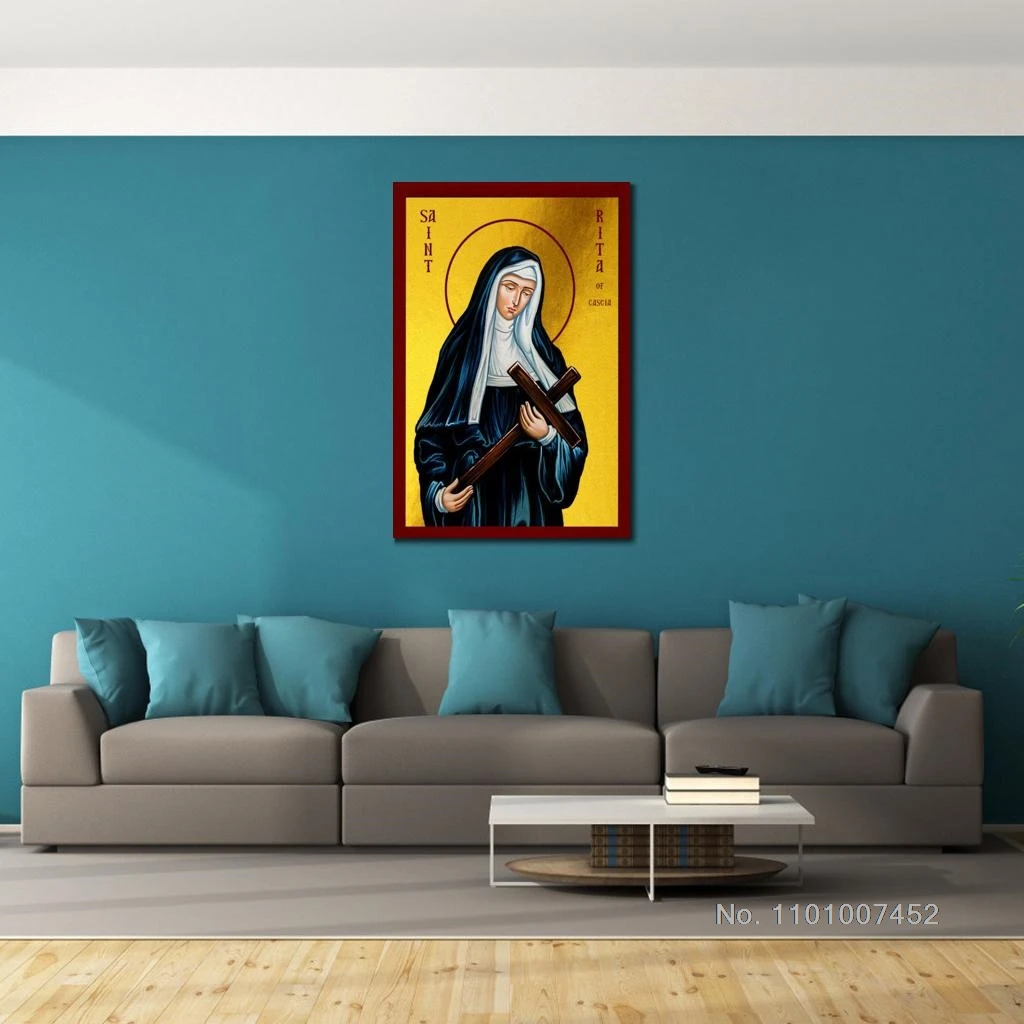 Картина на стену Святого Риты православная картина искусство религии HD печатные