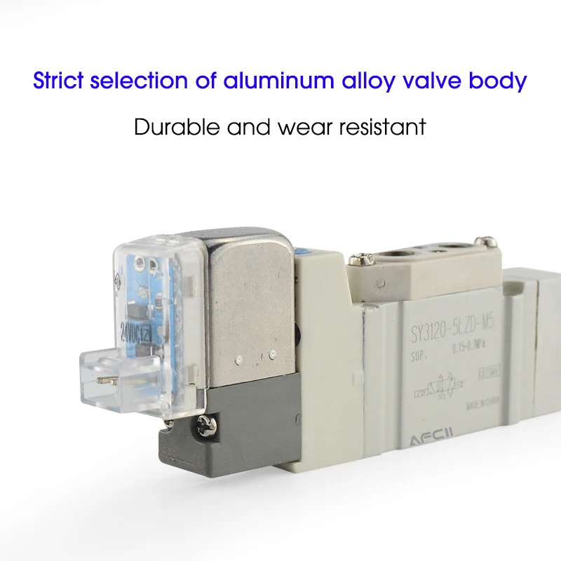 SY3120 SY5120 SY7120 4LZD 5LZD 6LZD высококачественный Пневматический электромагнитный клапан