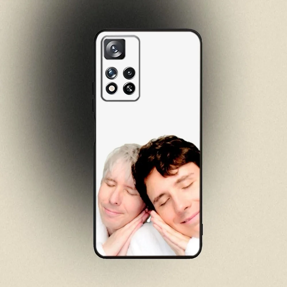 Чехол для телефона Terrible Influences Dan Phil Samsung Galaxy A20 A21s A22 A31 A32 A52 A53 A72 73 A80 A91 мягкий черный