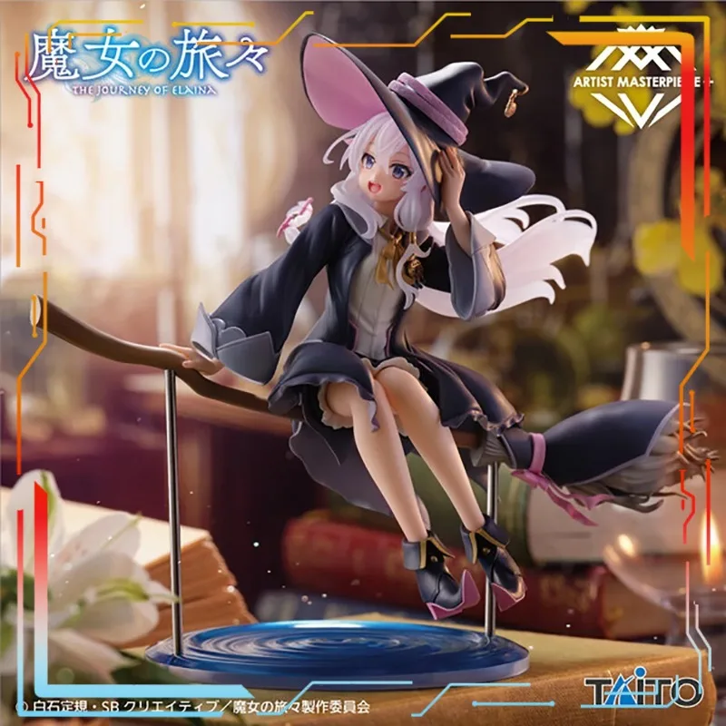 Фото Фигурка Taito Majo No Tabitabi Elaina Witch's Clothes Ver. (Предварительно окрашенная, авторская работа) 200 мм, официальная лицензированная игровая игрушка №2