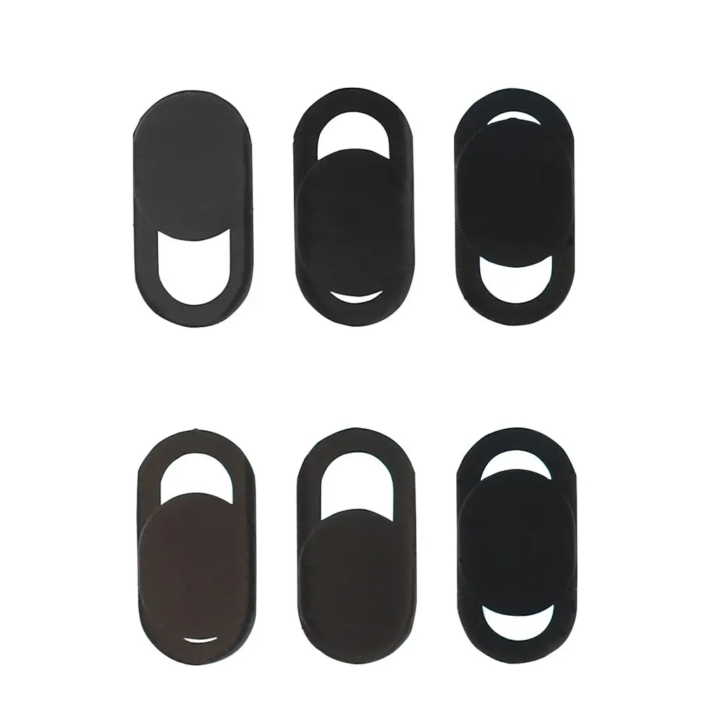 

1/3/6PCS Webcam Cover Laptop Camera Cover Slider Phone Antispy For iPad PC Macbook Tablet lenses Privacy Sticker