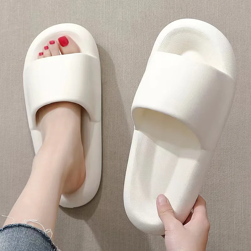 Summer  Fashion Women's Slippers Eva Super Soft Bathroom Home Hotel Slippers Couple Parent-child Super Lightweight Super Sile