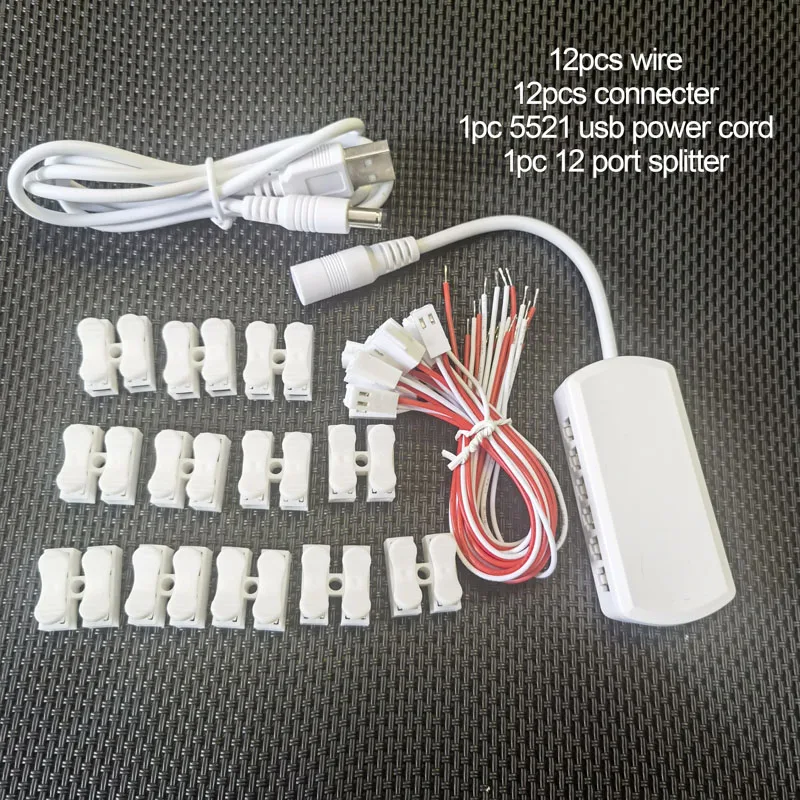 

FunTrying USB-ZT0506 Источник питания 5В 6 портов для макетов