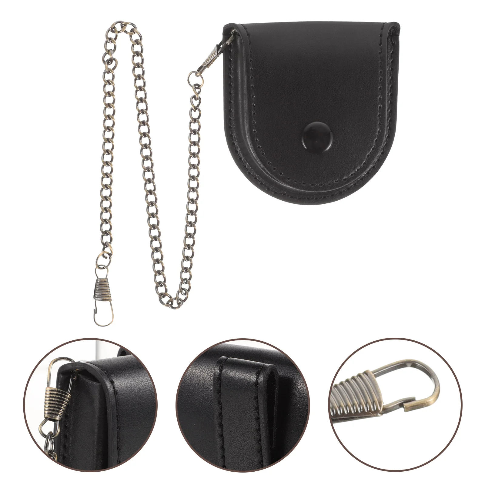 4pcs Retro Style  Watch Pouch Pocket Watch Storage Bag Portable Watch Bag Bag Watch Pouch