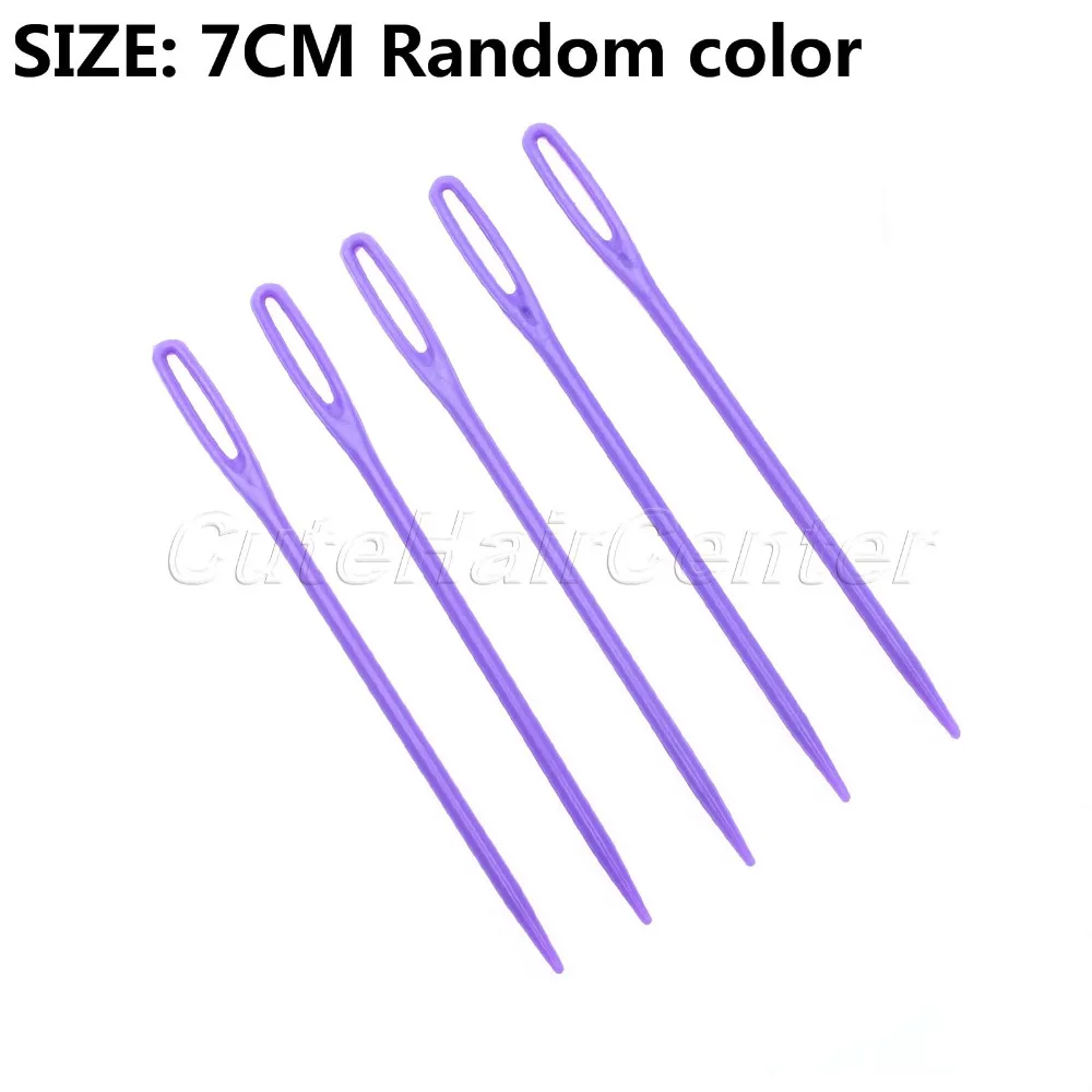 5 шт./упаковка, Детские иглы для шитья, 7 см