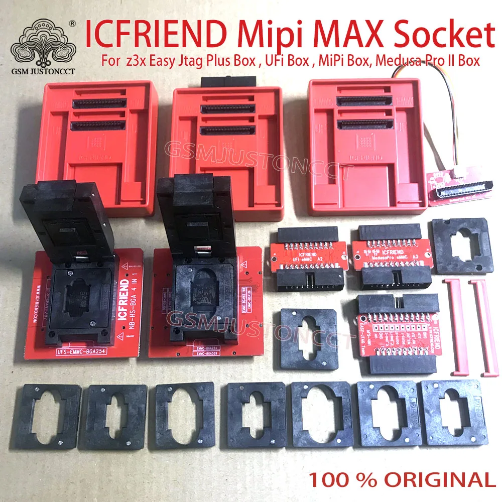 ICFRIEND NB-Max розетка для MIPItester E-mate EMMC и UFS BGA254 BGA297 BGA153 BGA168 BGA100 BGA186 Medusa Pro UFI стандартная