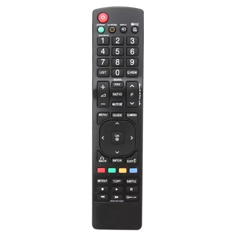 

ALLOYSEED AKB72915207 Remote Control Suitable For LG Smart TV 55LD520 19LD350 19LD350UB 19LE5300 22LD350 Smart Remote Control