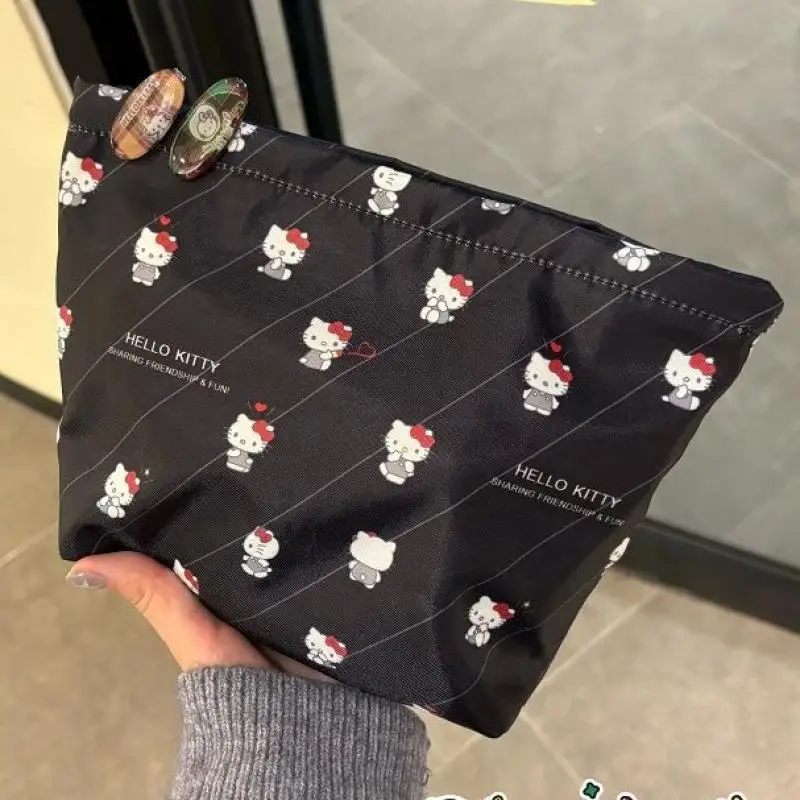 Hello Kitty Sanrios косметичка милая большая вместительная водонепроницаемая Kawaii