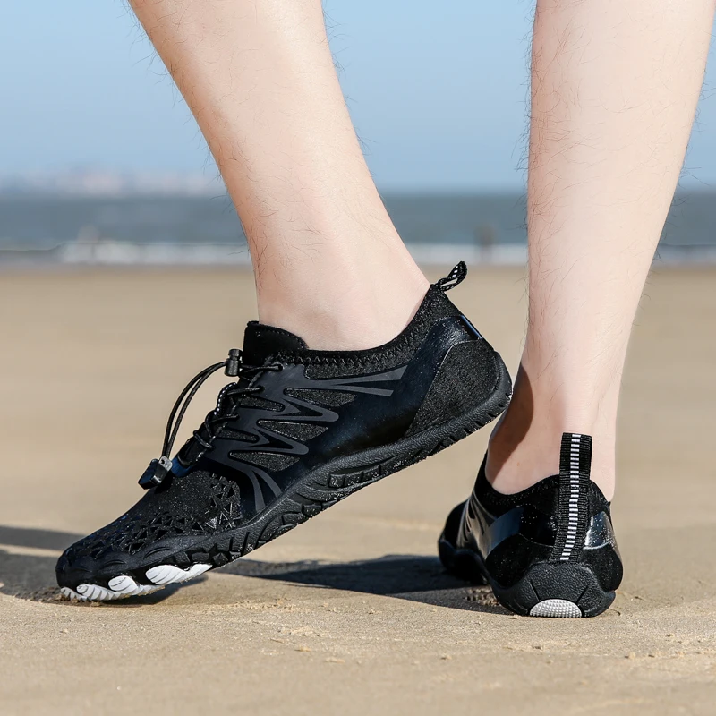 JIEMIAO New Men and Woman High Quality Lightweight Beach Shoes Unisex Outdoor Soft Comfortable Quick Dry Swim Water Sneakers