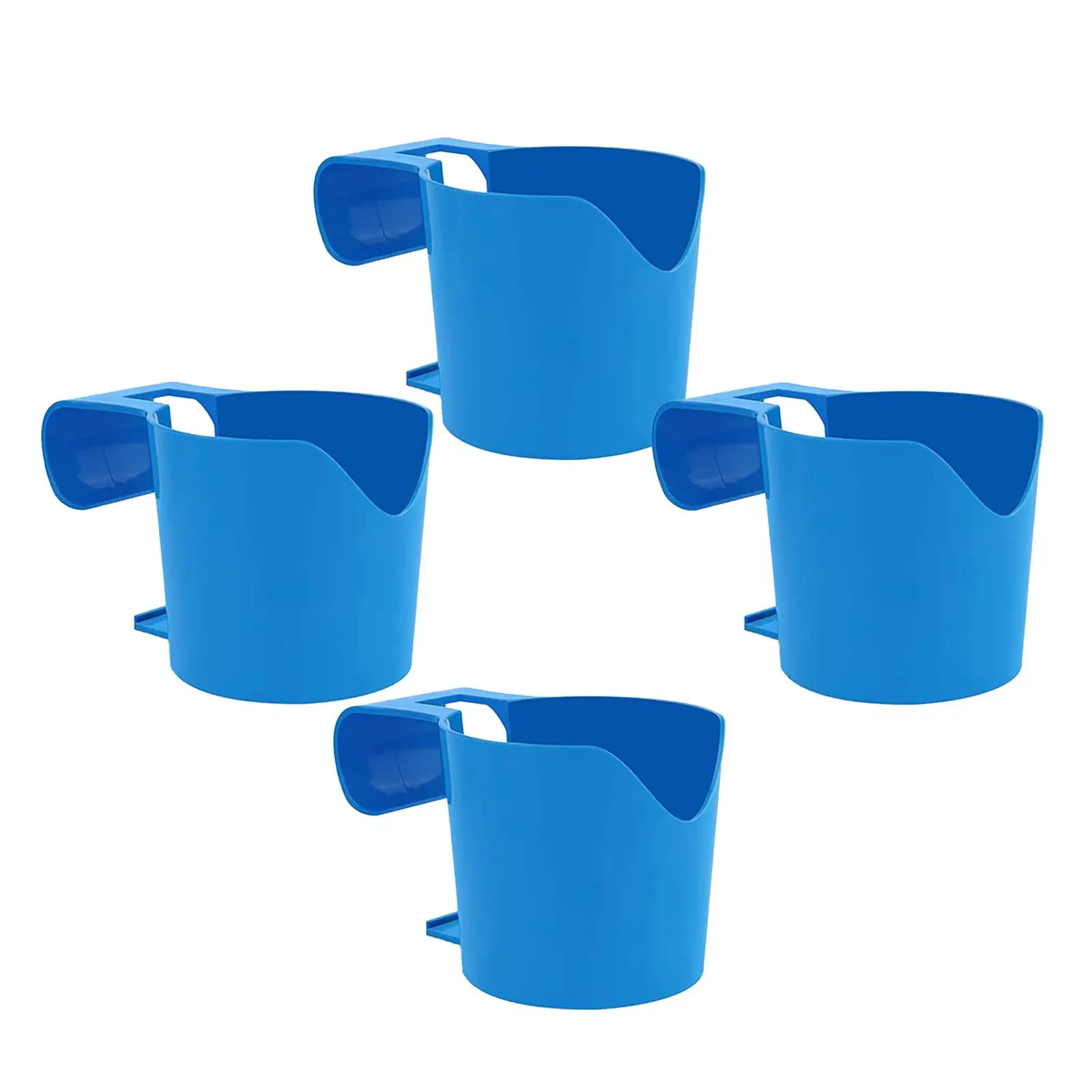 

4x Poolside Cup Holders Durable Organize Bottle Holder Pool Cup Holder for Inflatable Hot Tub Drinks Swimming Pool Side Bathtub