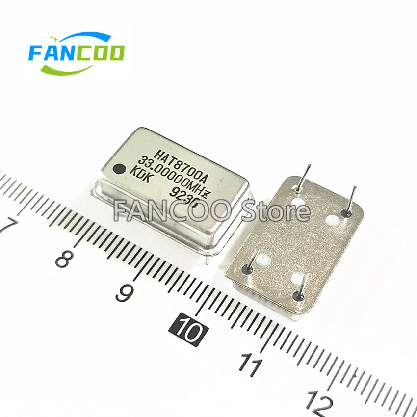 

5pcs 33M 33MHZ 33.000M 33.000MHZ Crystal Oscillator Active OSC DIP-4 Rectangle Full Size 3.3V 5V