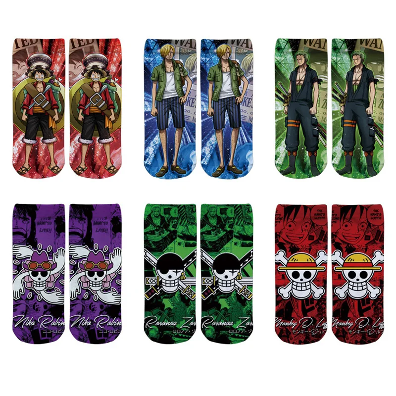 

One Piece Straight Stockings Breathable and Sweat Absorbing Casual Socks Trendy Socks Wearable In All Seasons Skateboard Socks