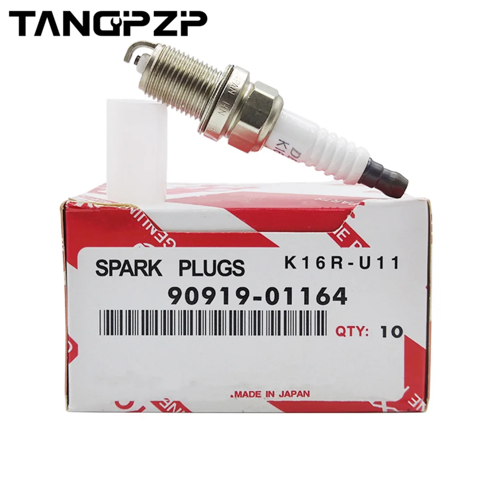 

90919-01164 K16RU11 New Spark Plug For Toyota Yaris Corolla Celica MR2 Vios Paseo 4Runner 9091901164 K16R-U11 Plugs
