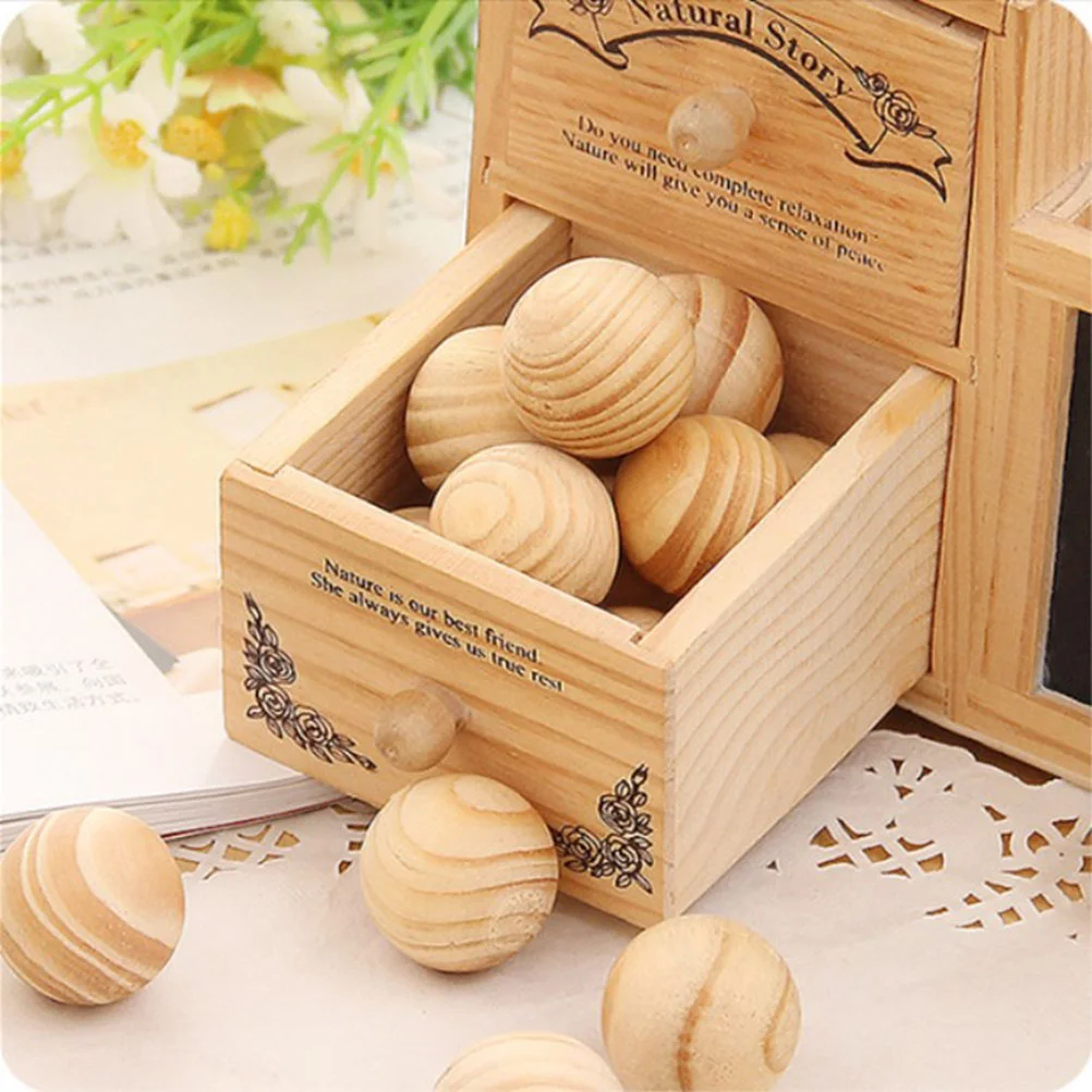 

200pcs Natural Balls for Drawers Storage Boxes Closets