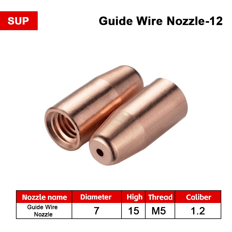 

M16 SUP Лазерная сварочная насадка Насадки подачи проволоки AS-12 BS-16 для ручной сварочной головки SUP Laser