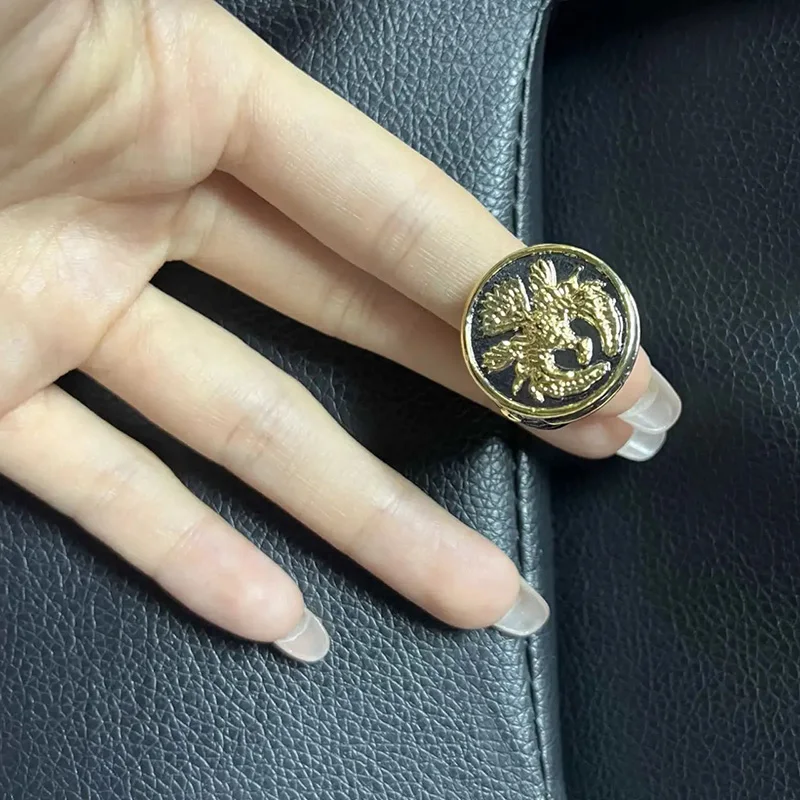 Винтажное кольцо с изображением дюны часть 2 Дом атреидов для мужчин и женщин