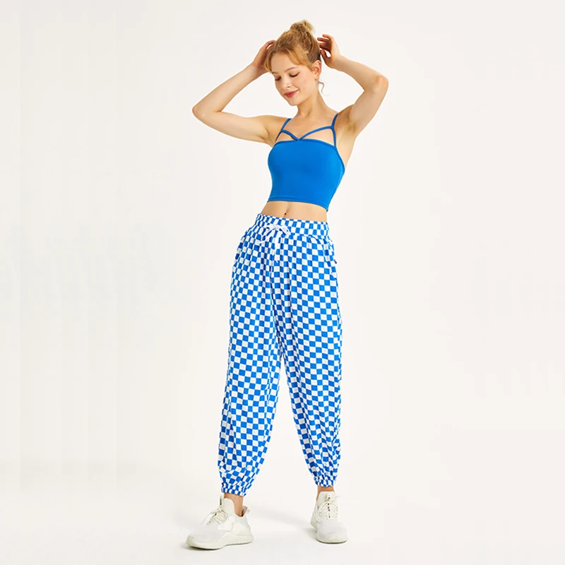 Women Wholesale Loose Fitness Workout Gym High Waist Set Sport Pant Yoga Leggings