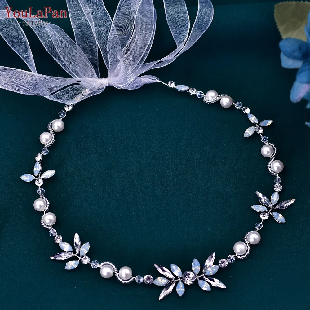 YouLaPan стразы жемчужные тонкие ремни для свадебного платья свадебный пояс Handamde