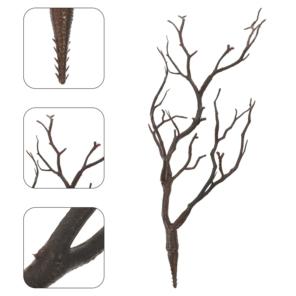 

Faux Antler Accessories Artificial Branches Dried Tree DIY Twigs Simulation Plastic Dry Home Decor