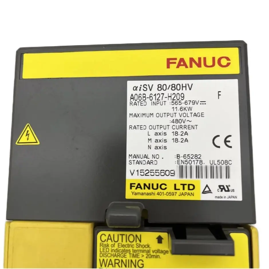 Фонарь с сервоприводом от Fanuc проверка модуля ок A06B 6127 H209