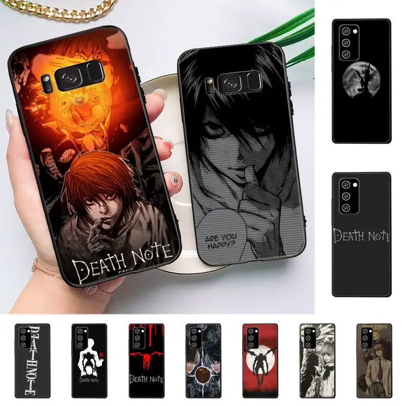 

DEATH NOTE L Lawliet Phone Case for Samsung Note 5 7 8 9 10 20 pro plus lite ultra A21 12 72