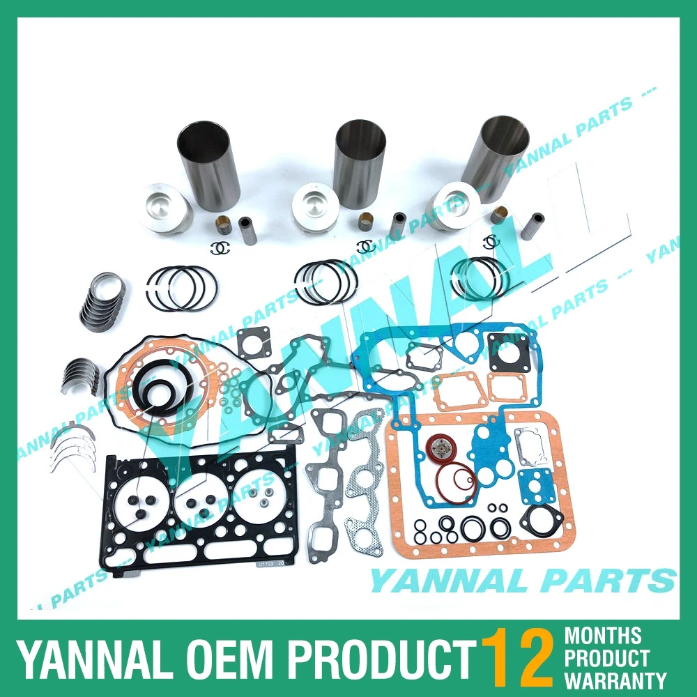 

Комплект для восстановления двигателя для мини-экскаватора KUBOTA D1703, модель BOBCAT 325C L3300DT TRACTO