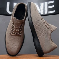 shoes men sneakers male casual mens shoes flying woven shoes trainer race breathable shoes fashion loafers running shoes for men