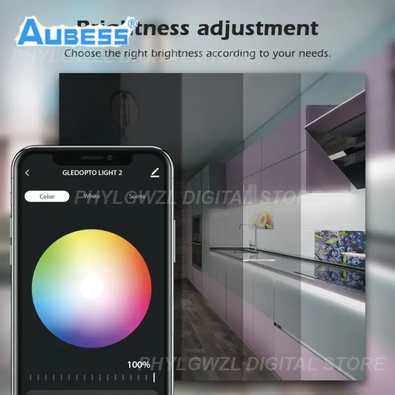 

Светорегулятор Rgb Rgbcct, светорегулятор яркости холодной и теплой цветопередачи, умный светодиодный контроллер