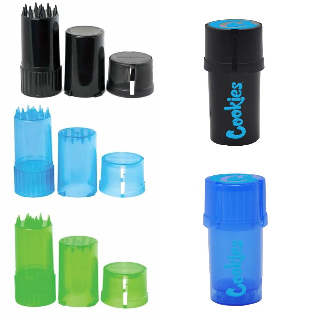 Портативный контейнер для хранения со встроенной мясорубкой