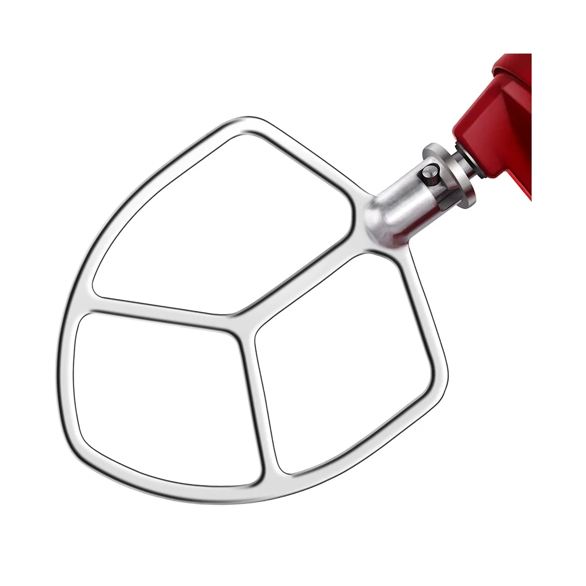

Stainless Steel Flat Beater Attachment for KitchenAid 5&6-Quart Bowl-Lift Mixer,For Baking-Pastry,Pasta Dough