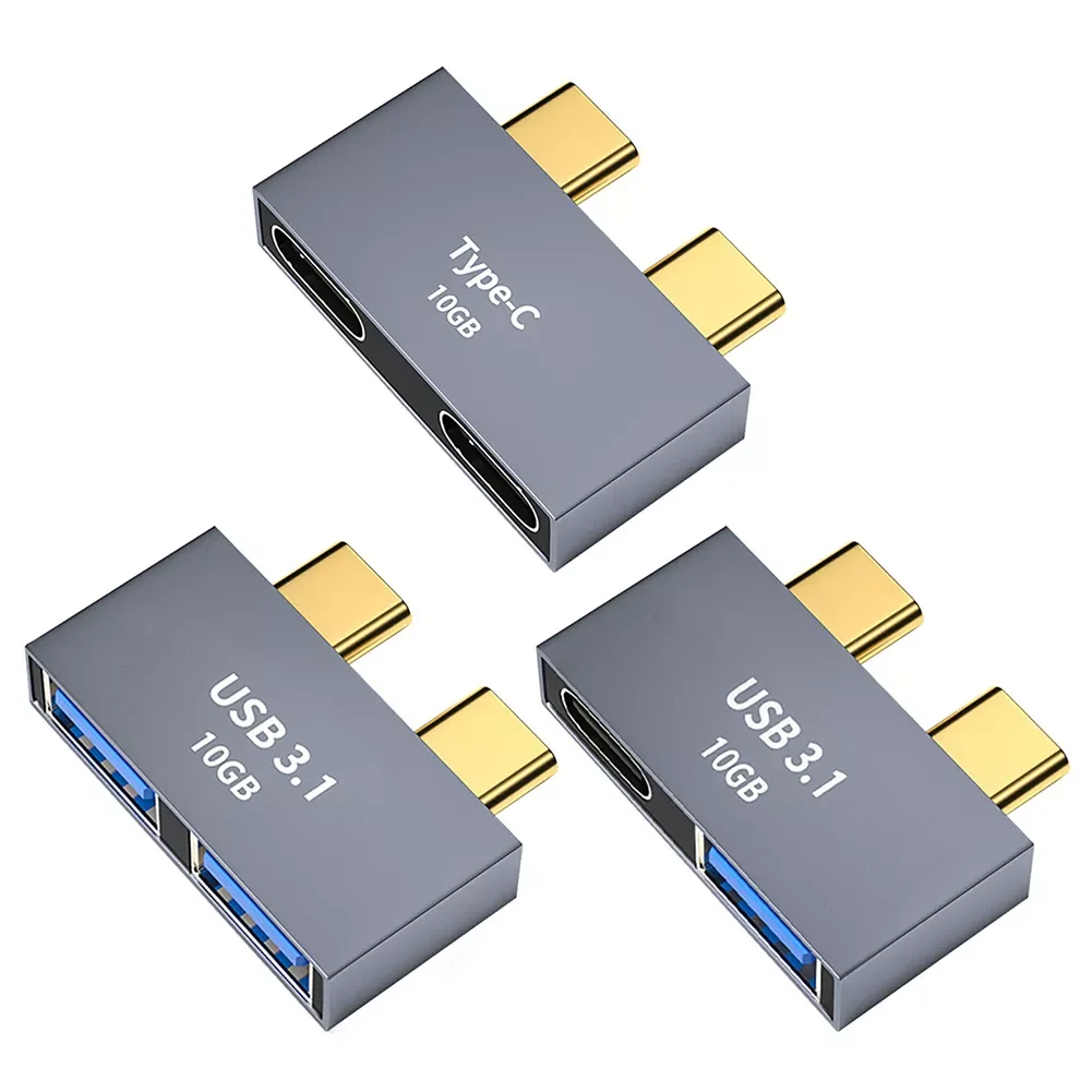 

USB C HUB Docking Station for MacBook Thunderbolt 3 Dual Type-C Adapter