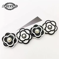 10pcs 1823mm vintage metal buttons for sewing womens clothing accessories coat jacket shirt decorative pearl flower buttons