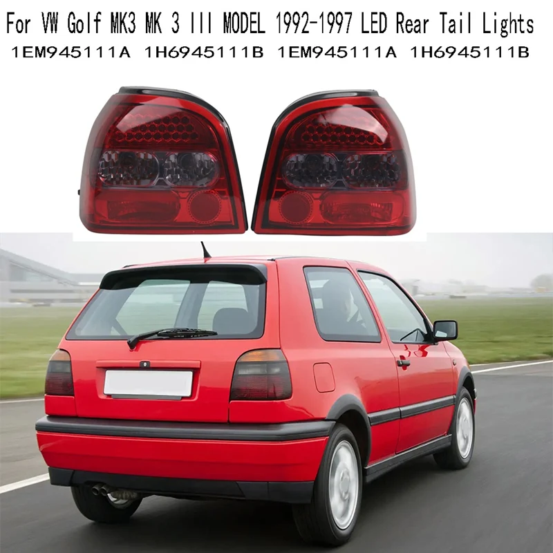 Задние фонари задние тормозные для VW Golf MK3 MK 3 III Модель 1992-1997