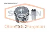 

Engine PISTON + PISTON + segment P206 P307 1.4 HDI 8V FIESTA FUSION TDCI DURATORQ 8V ENG. (DV4) 68BG 02 Ø