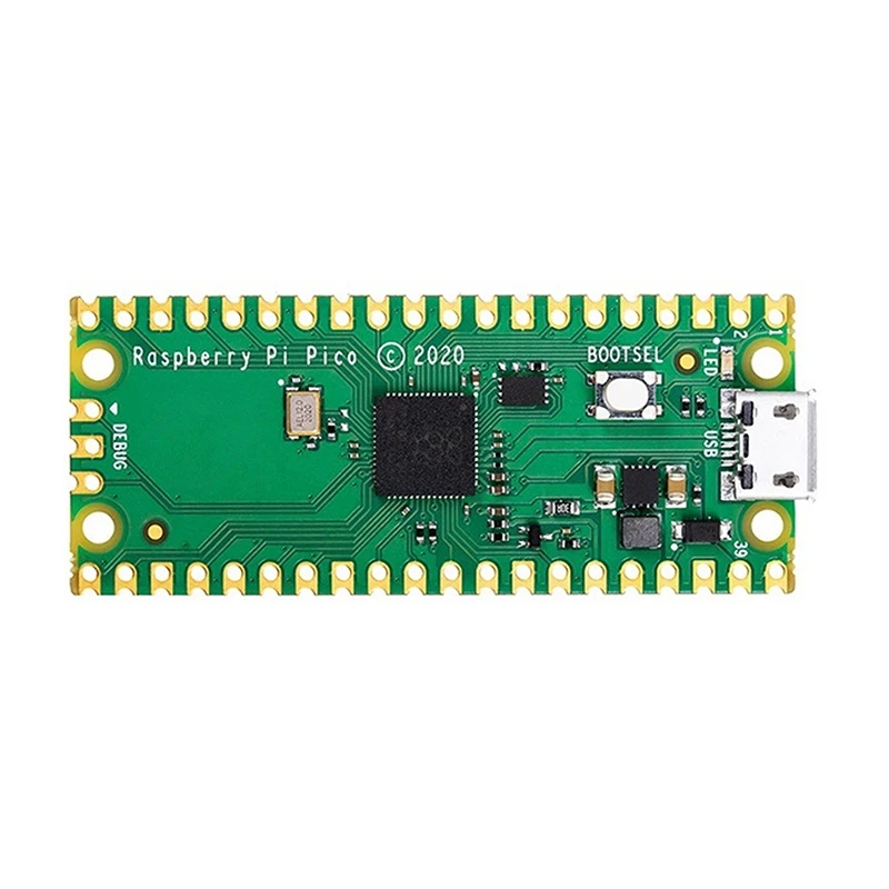 

Материнская плата для Raspberry Pi Pico RP2040, микроконтроллер ARM Cortex M0 + двухъядерный процессор 133 МГц, макетная плата