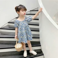 girl dress%c2%a0kids skirts spring summer cotton 2022 simple flower girl dress party evening gown beach birthday gift breathable chil