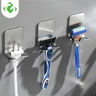 1 шт., настенный держатель для бритвы, из нержавеющей стали
