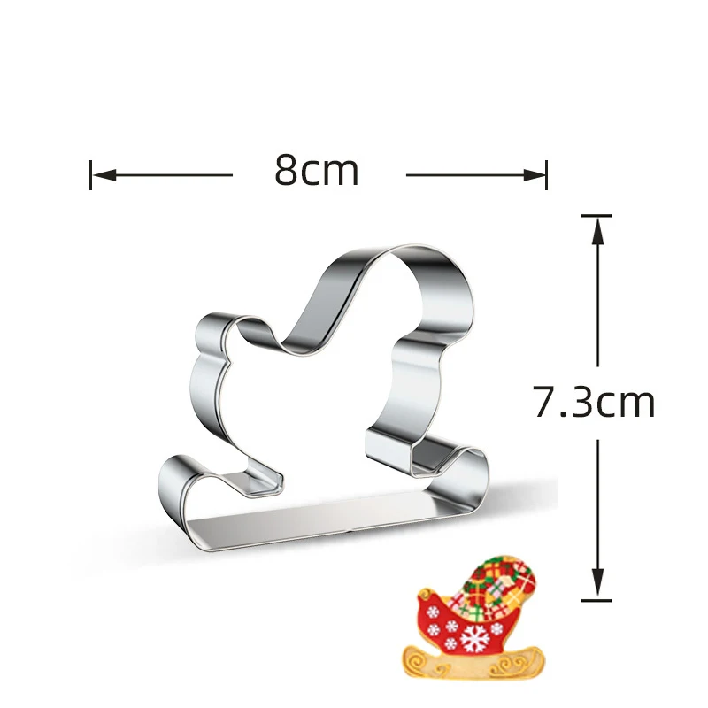 

Рождественские формочки для печенья из нержавеющей стали