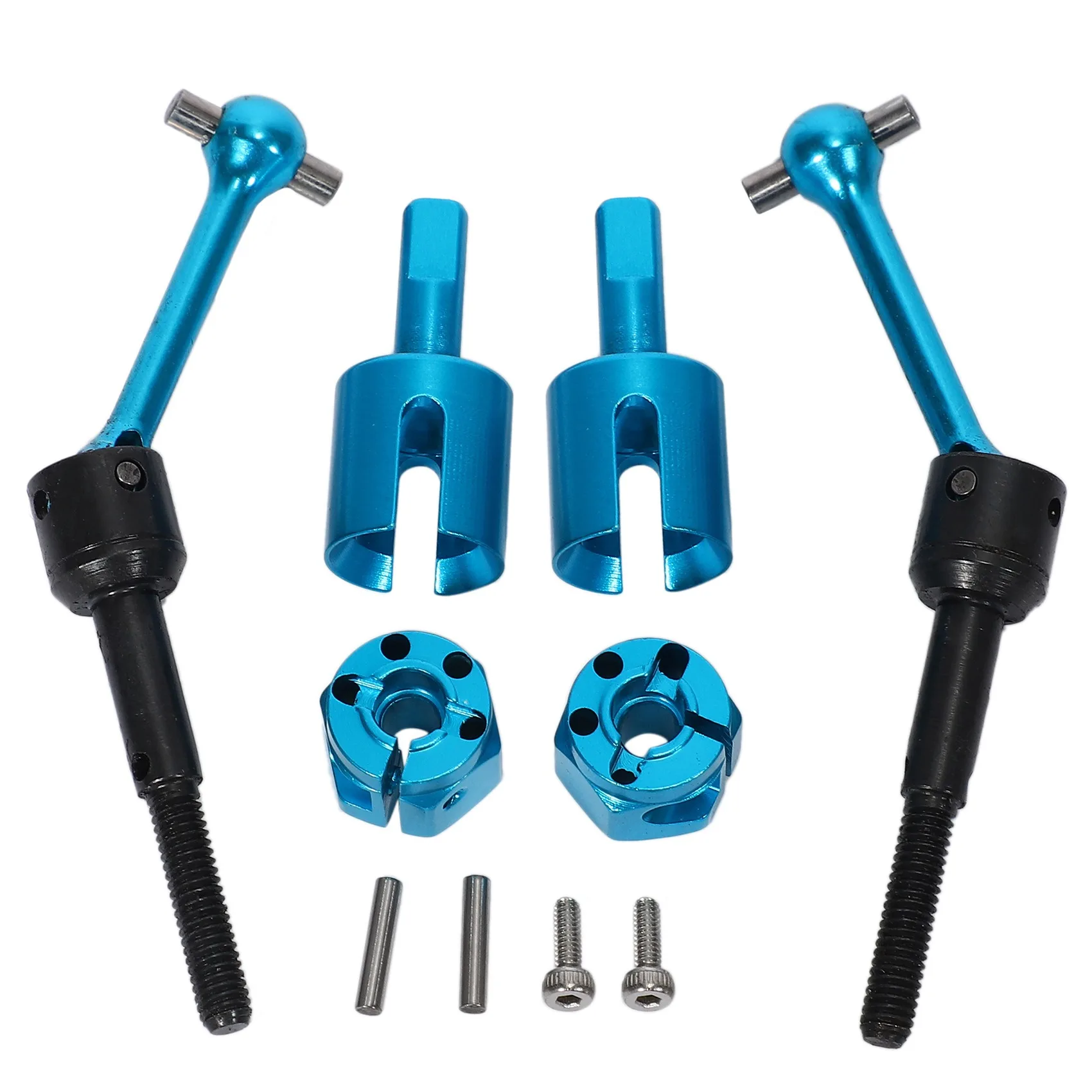 

Aluminum Alloy Universal Gearbox Cup Joint Swing Shaft Set for 1/10 RC Car Tamiya TT-01 TT01 TT-02 TT02 Upgrade Parts