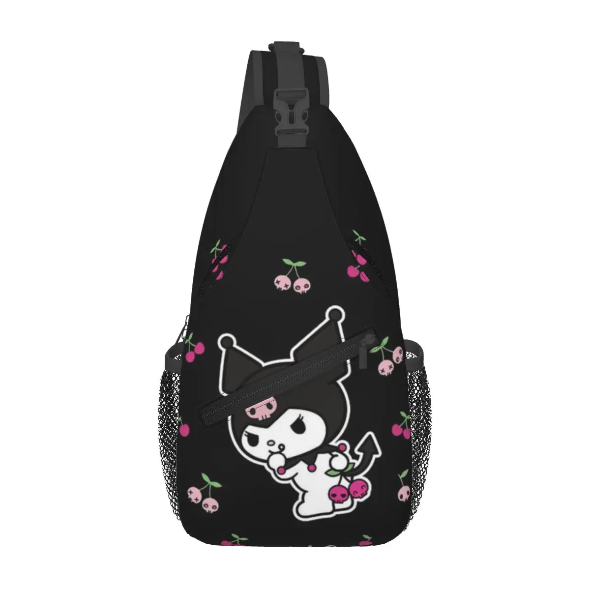 Пользовательский рюкзак Kuromi с героями мультфильмов водостойкий через плечо для