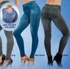 Женские утепленные джинсы с высокой талией и эффектом пуш-ап, осенние и зимние эластичные бархатные джеггинсы, штаны, леггинсы Mujer