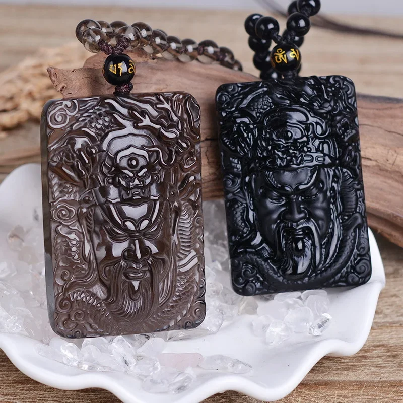 Ожерелье из натурального китайского стиля в стиле ретро Guan Shengdi Jun мужское