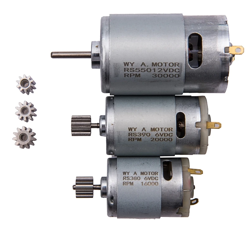 Электродвигатель RS 380 390 550 570 моторный привод аксессуары для двигателя детский